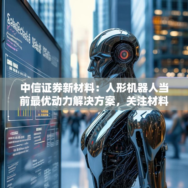 中信证券新材料：人形机器人当前最优动力解决方案，关注材料企业放量进展