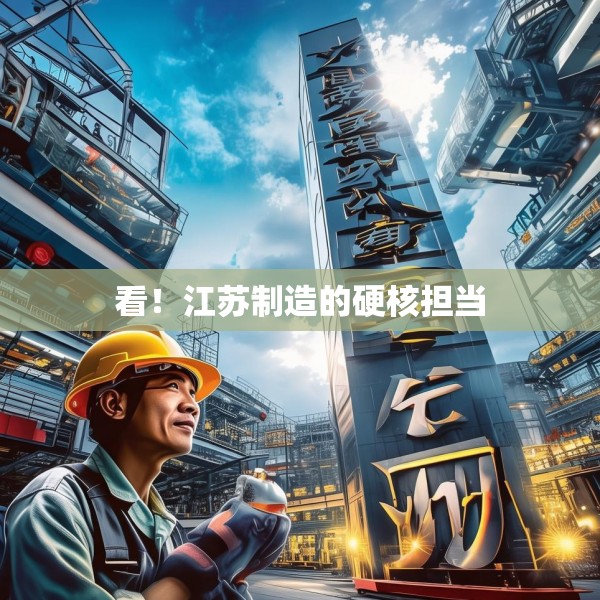 看！江苏制造的硬核担当