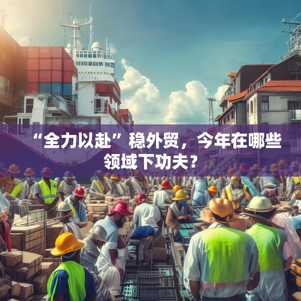 “全力以赴”稳外贸，今年在哪些领域下功夫？