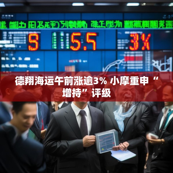 德翔海运午前涨逾3% 小摩重申“增持”评级