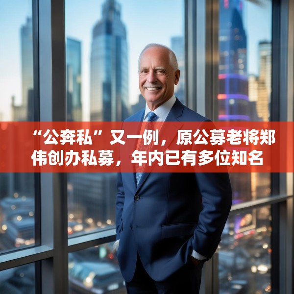 “公奔私”又一例，原公募老将郑伟创办私募，年内已有多位知名基金经理卸任
