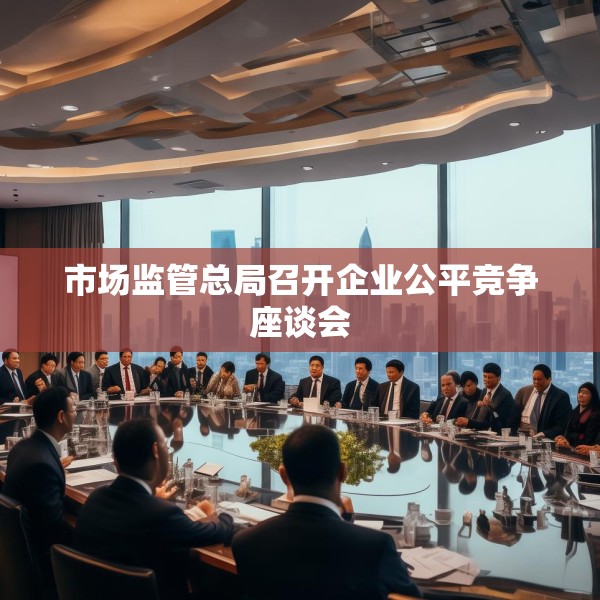 市场监管总局召开企业公平竞争座谈会