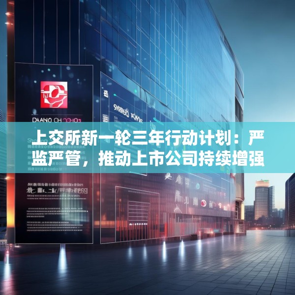 上交所新一轮三年行动计划：严监严管，推动上市公司持续增强投资者回报