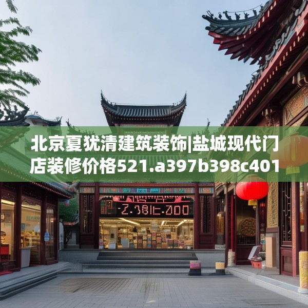 北京夏犹清建筑装饰|盐城现代门店装修价格521.a397b398c401fgy.408bnbn