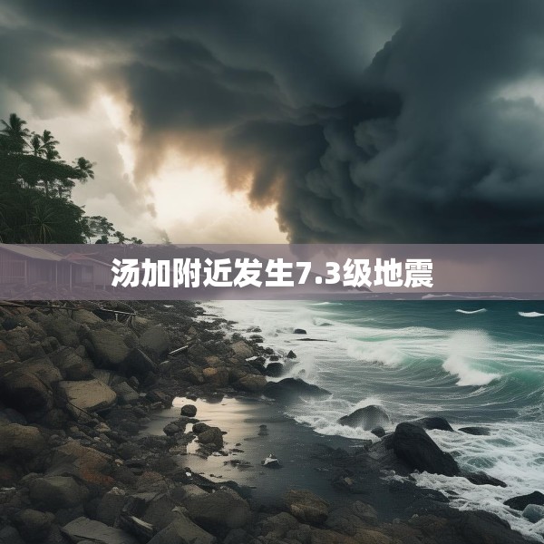 汤加附近发生7.3级地震