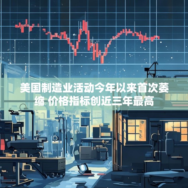 美国制造业活动今年以来首次萎缩 价格指标创近三年最高