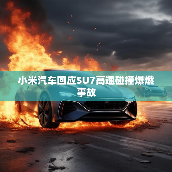 小米汽车回应SU7高速碰撞爆燃事故