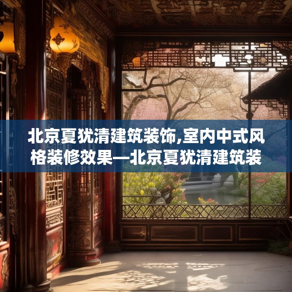 北京夏犹清建筑装饰,室内中式风格装修效果—北京夏犹清建筑装饰262.a138b139c142fgy.149sdA