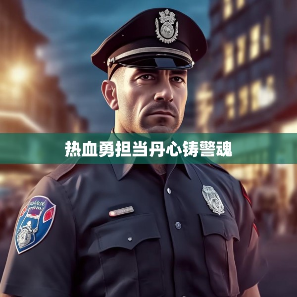 热血勇担当丹心铸警魂