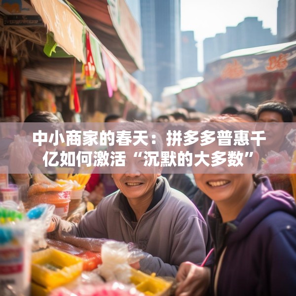 中小商家的春天：拼多多普惠千亿如何激活“沉默的大多数”