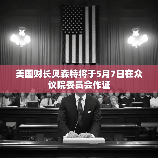 美国财长贝森特将于5月7日在众议院委员会作证