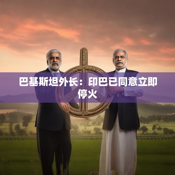 巴基斯坦外长：印巴已同意立即停火