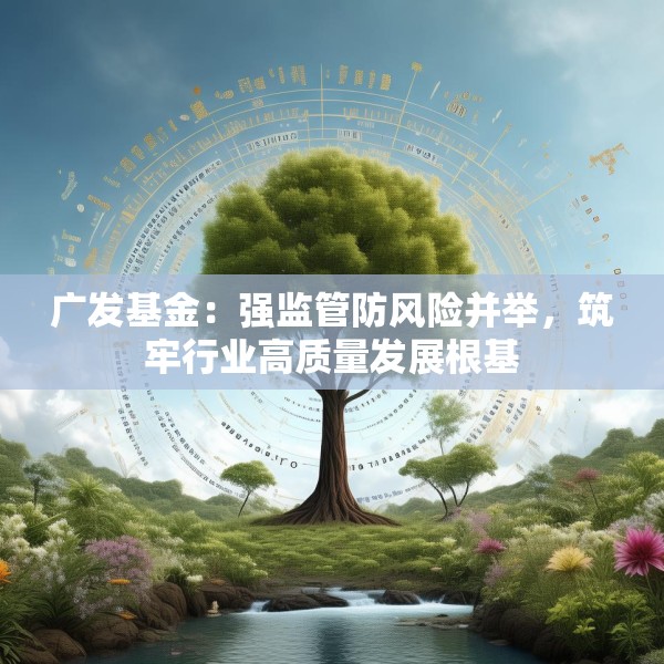 广发基金：强监管防风险并举，筑牢行业高质量发展根基
