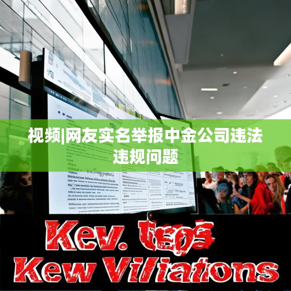 视频|网友实名举报中金公司违法违规问题