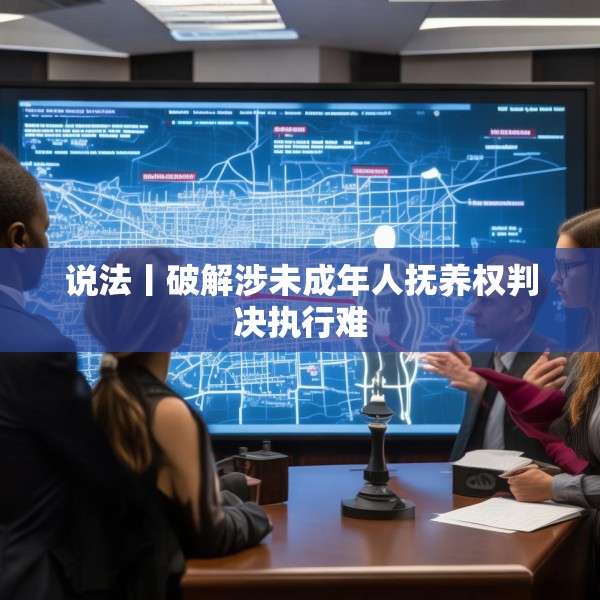 说法丨破解涉未成年人抚养权判决执行难