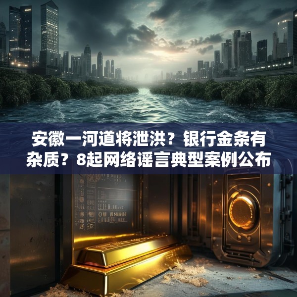 安徽一河道将泄洪？银行金条有杂质？8起网络谣言典型案例公布